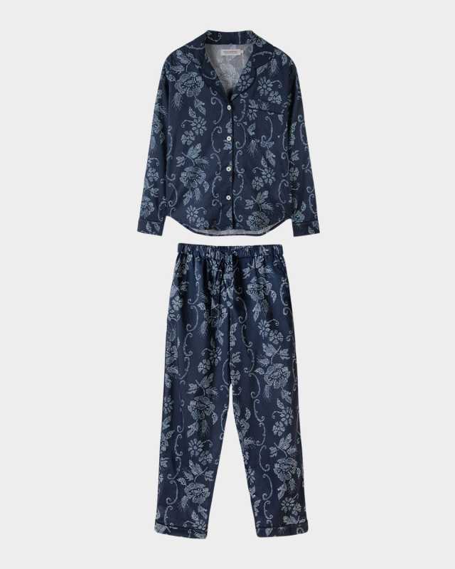 Floral-Print Organic Cotton Pajama Set